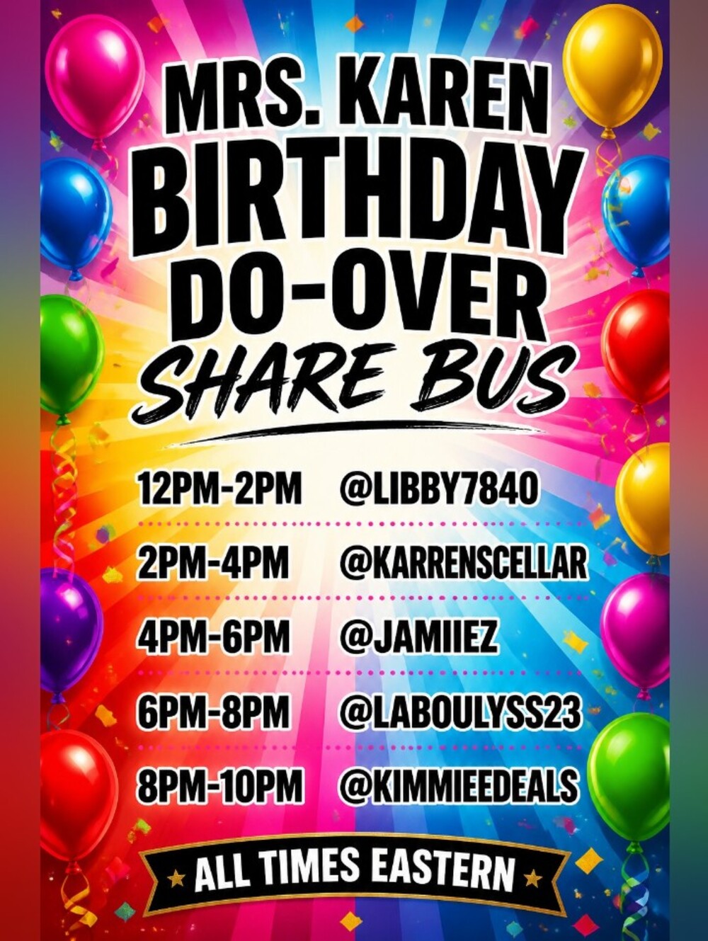 𝐌𝐫𝐬.𝐊𝐚𝐫𝐞𝐧 🎂𝐁𝐢𝐫𝐭𝐡𝐝𝐚𝐲 𝐃𝐮𝐞 𝐎𝐯𝐞𝐫 𝐒𝐡𝐚𝐫𝐞 𝟎𝟖/𝟎𝟕
